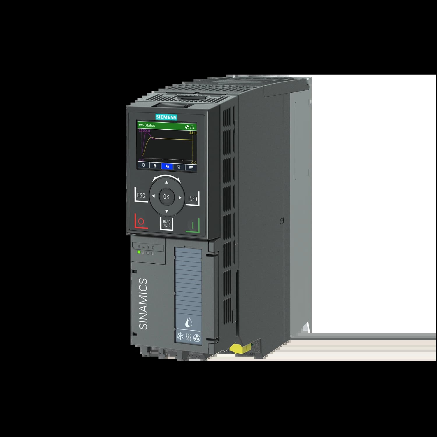 6SL3220-2YE10-0UF0_Преобразователь частоты SINAMICS G120X 0.75 кВт 380В Profinet без ЭМС фильтра