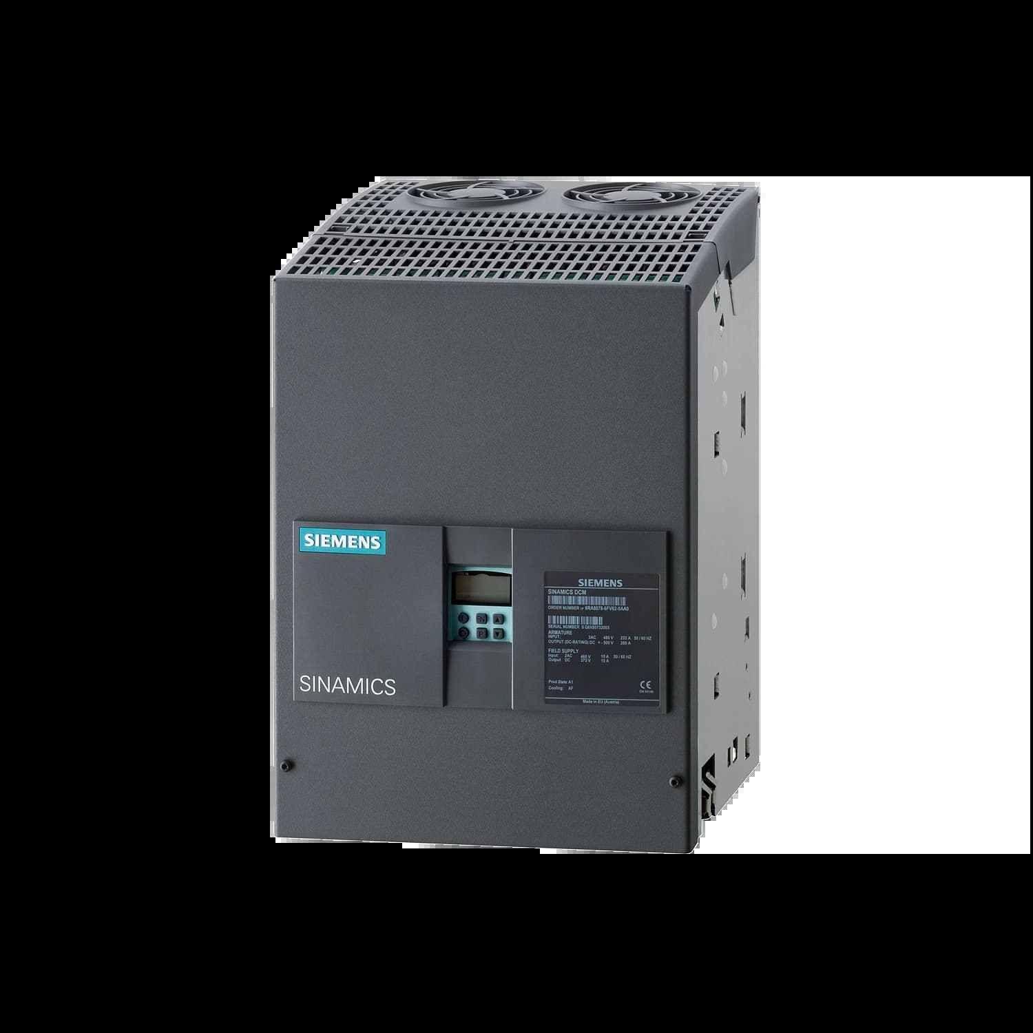 6RA8025-6DS22-0AA0_Преобразователь постоянного тока SINAMICS DCM 2Q 3×380В AC -> 485В DC 60А