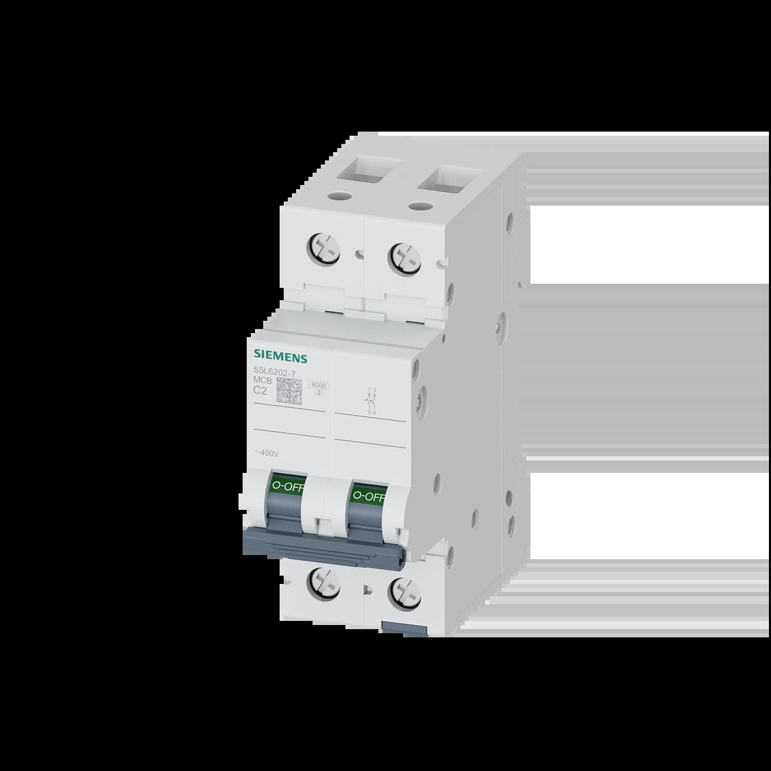 5SL6202-7_Автомат 2P, 2А, кривая «C», 6кА (C2)