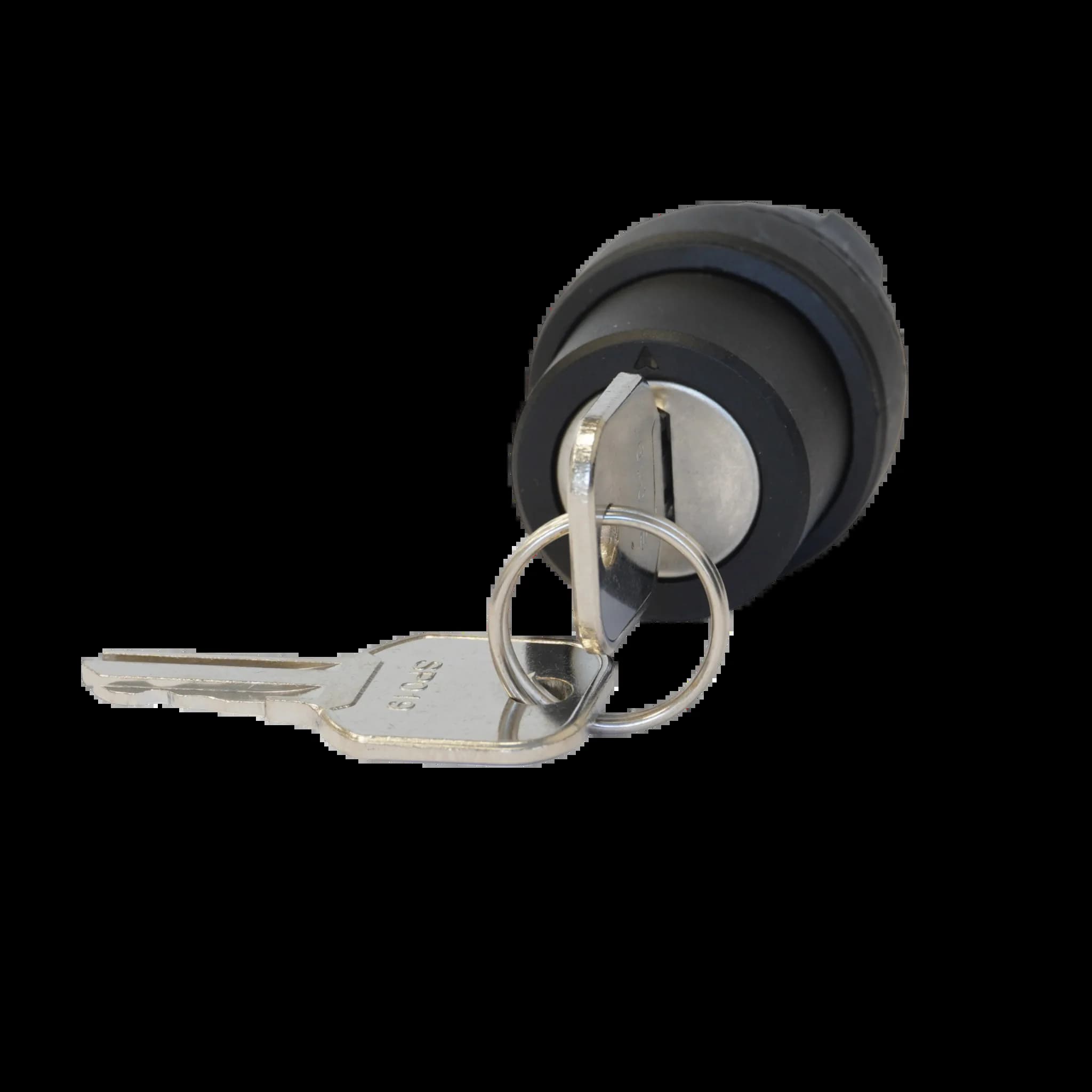 TS2010-2AJ60_Актуатор поворотного переключателя, 3 положения с ключом, с фиксацией