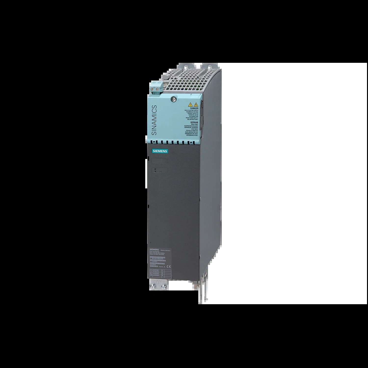 6SL3130-1TE22-0AA0_Выпрямитель ПЧ SINAMICS S120 BLM, 3×380В AC -> 600В DC 34А 20кВт