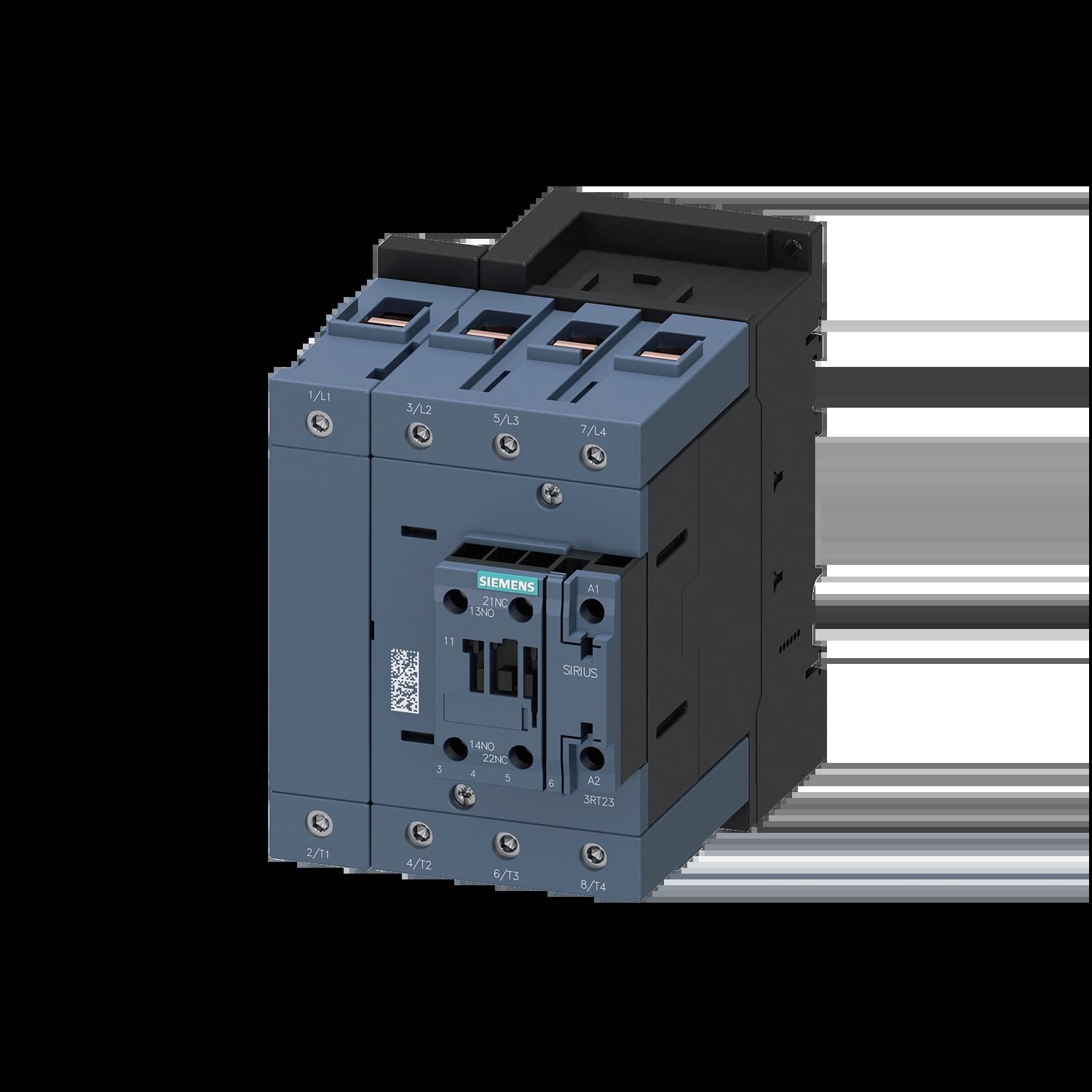 3RT2346-1AP00_Контактор 4P 140/130A по AC1 до 690В Us=230В AC допконтакты 1НО +1НЗ, габарит S3