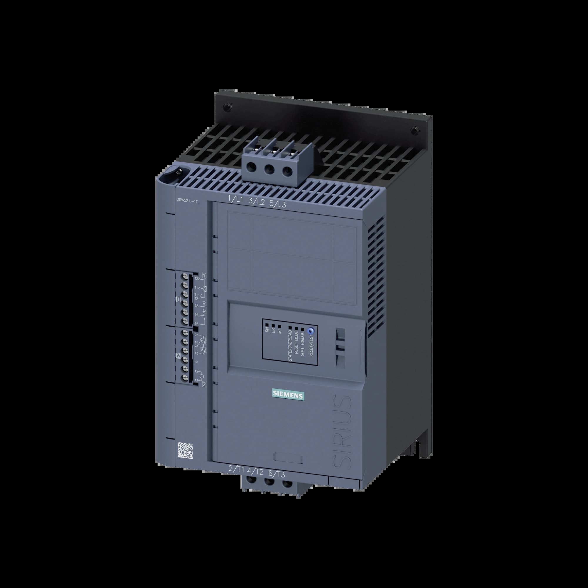 3RW5213-1TC14_Устройство плавного пуска SIRIUS 5.5кВт 13А 380В расширенный функционал