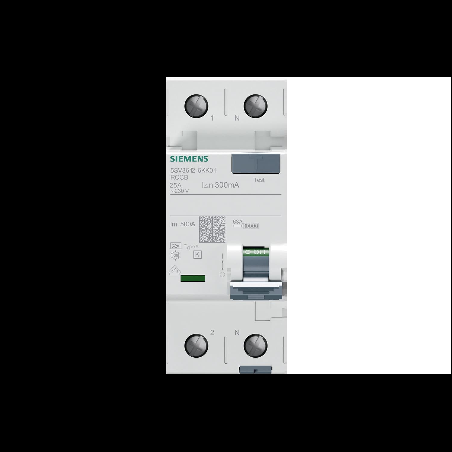 5SV3612-6_УЗО 1P+N, 25A, 300мА, тип «A»_2
