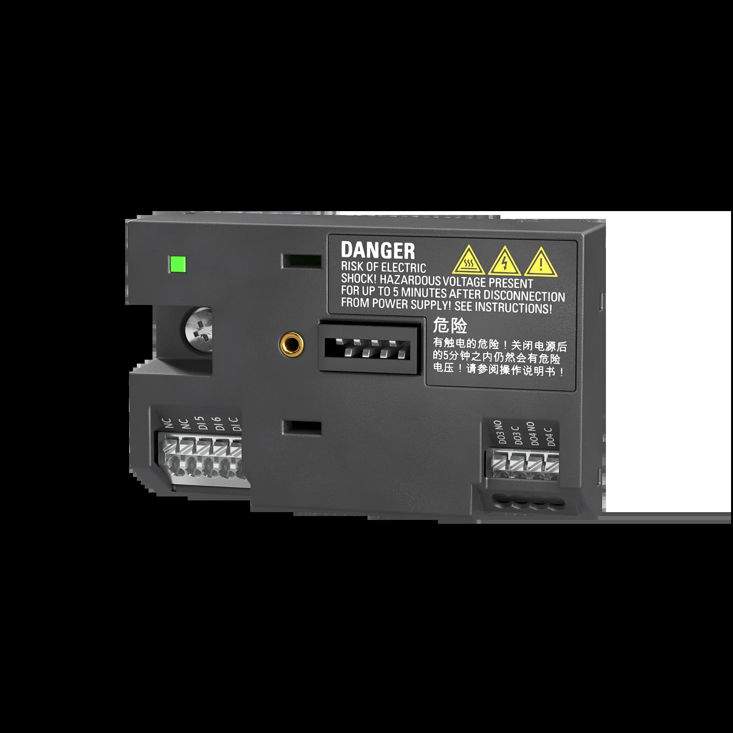 6SL3256-0VE00-6AA0_SINAMICS V20 модуль расширения входов/выходов: 2 DI, 2 DQ (relay)