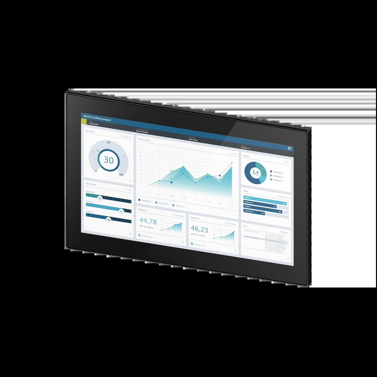 6AV2128-3QB36-0AX1_Панель оператора MTP1500 Unified Comfort 15.6" без логотипа_1