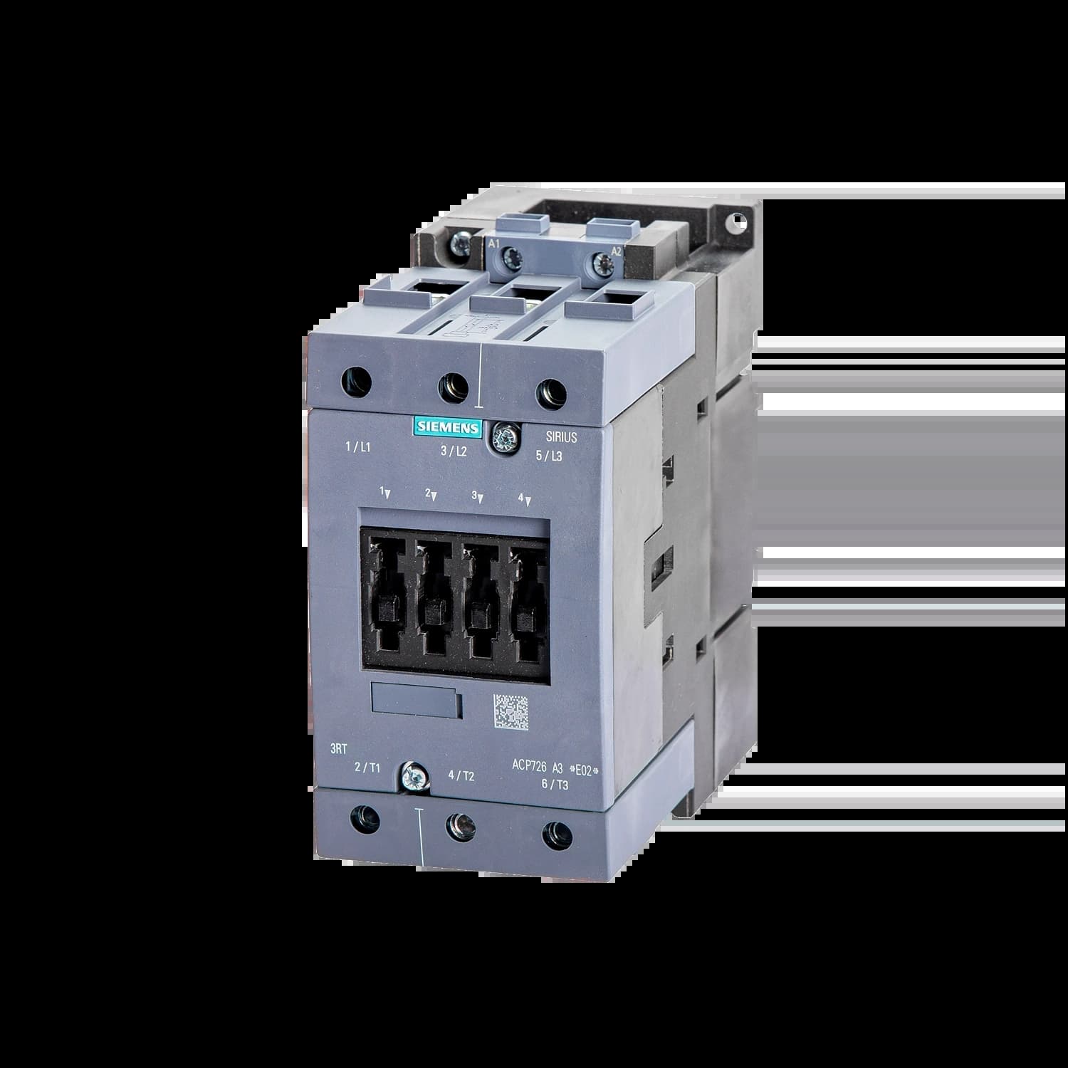 3RT5046-1AB00_Контактор 3P 95А 45кВт AC3 катушка, 24В AC, без допконтактов, габарит S3_1