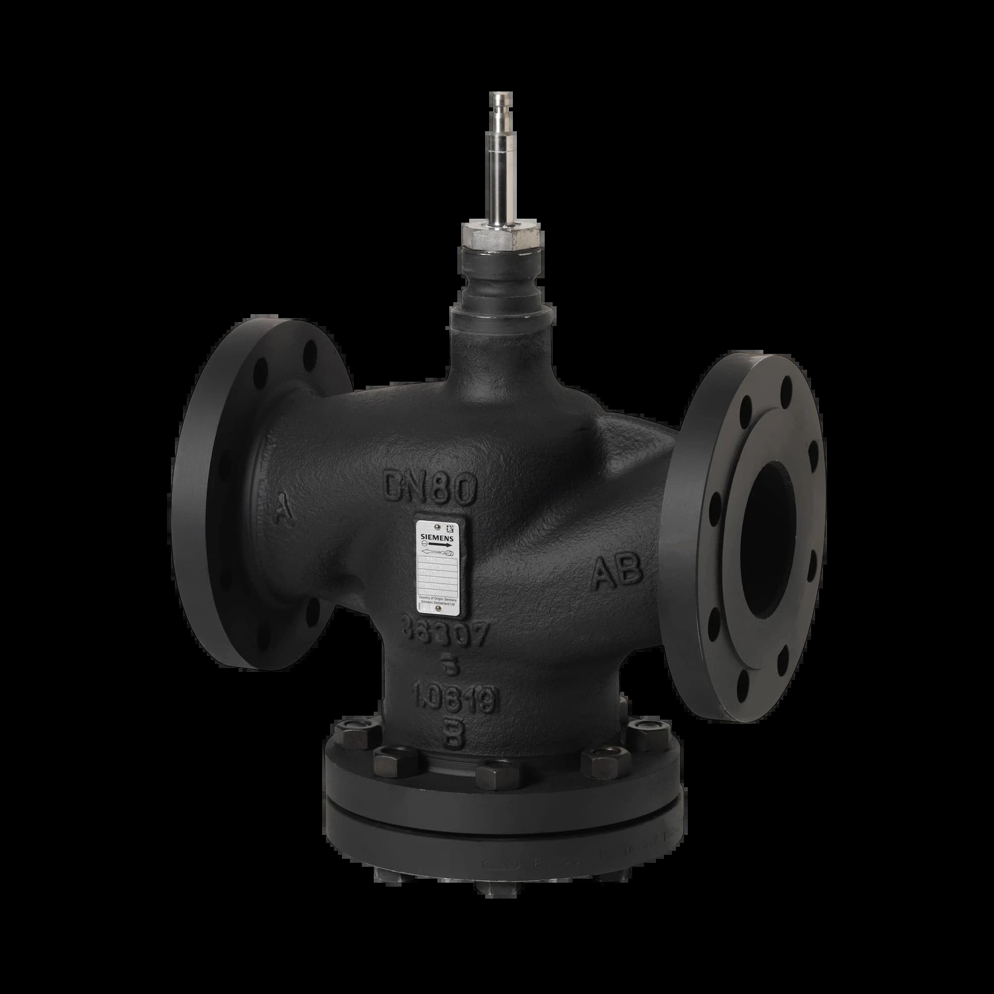 VVF63.15-0.2_Двухходовой седельный клапан Acvatix фланцевый PN40, DN15, kvs 0.2 м³/ч_1