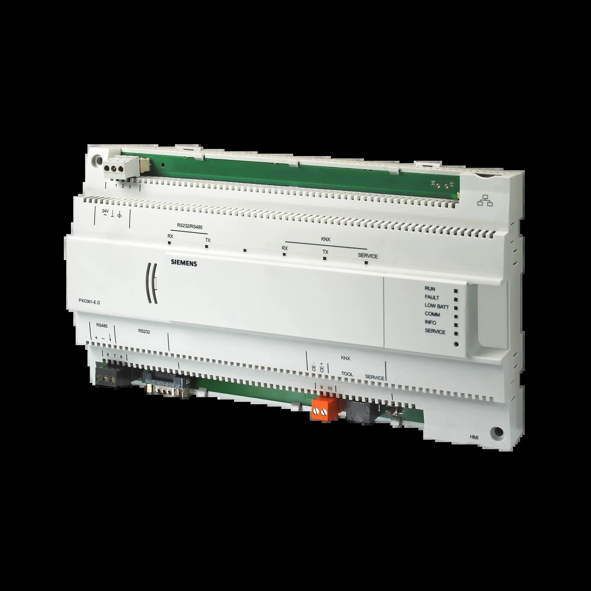 PXC001-E.D_Интеграционный контроллер Desigo для KNX, M-Bus, Modbus или SCL через BACnet IP
