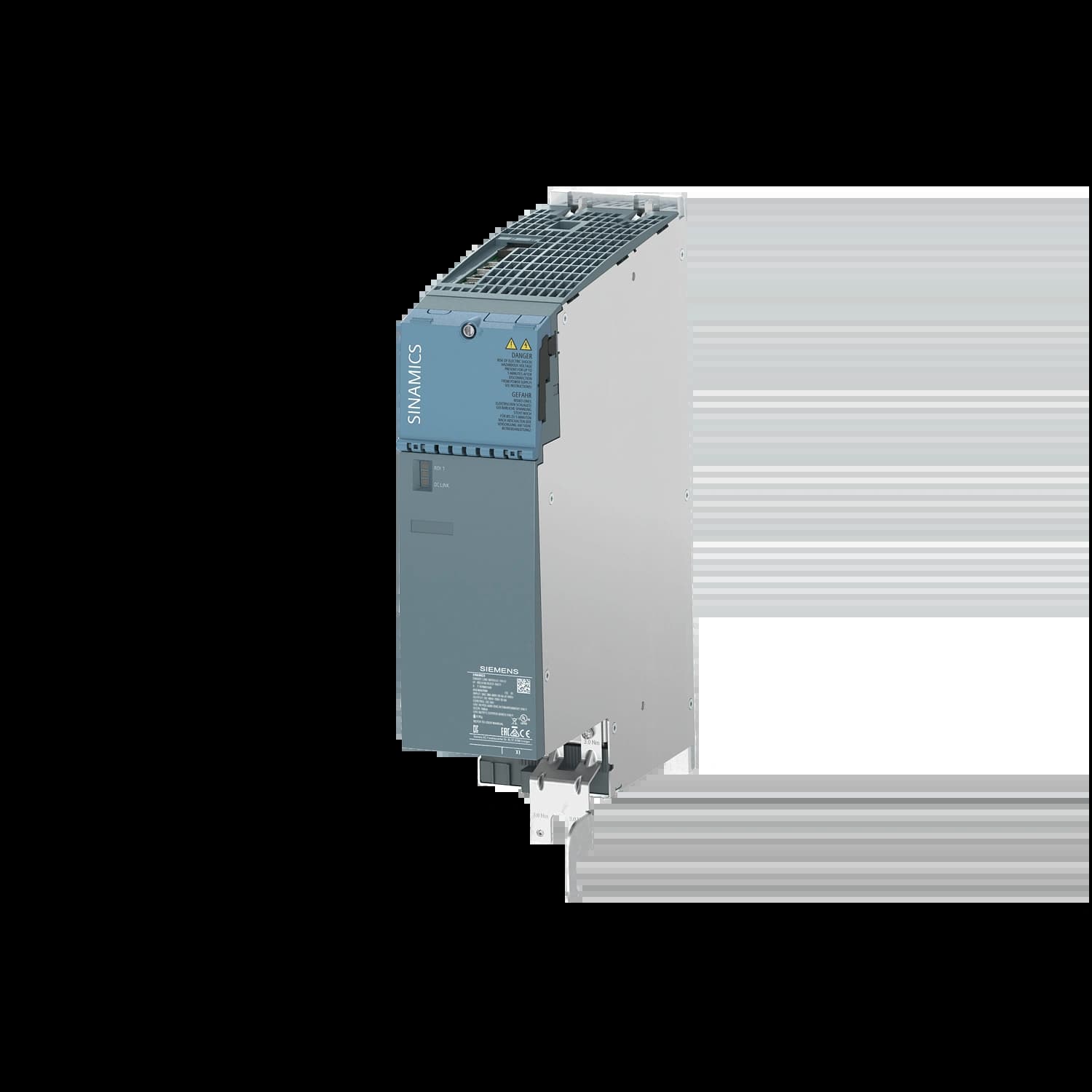 6SL5130-6UE21-6AC0_Активный выпрямитель ПЧ SINAMICS S120 SLM, 3×380В AC -> 600В DC 29А 16кВт_1