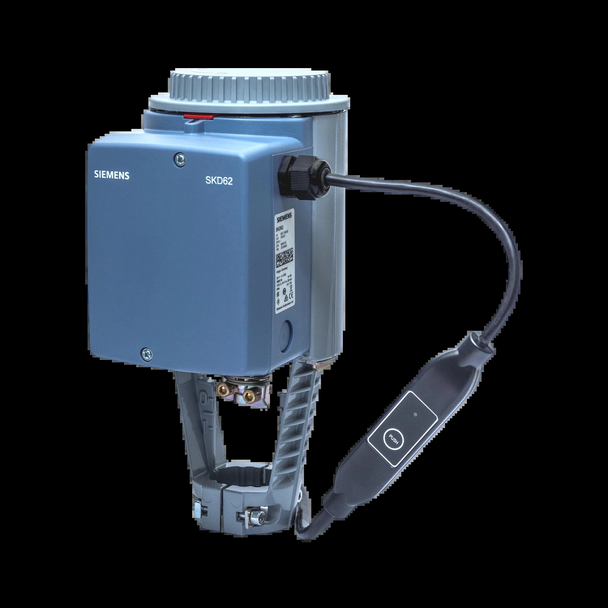 SKD62/MO_Электрогидравлический привод, 1000 Н, 20 мм, 24В AC, интерфейс Modbus RTU, с пружинным возвратом_1