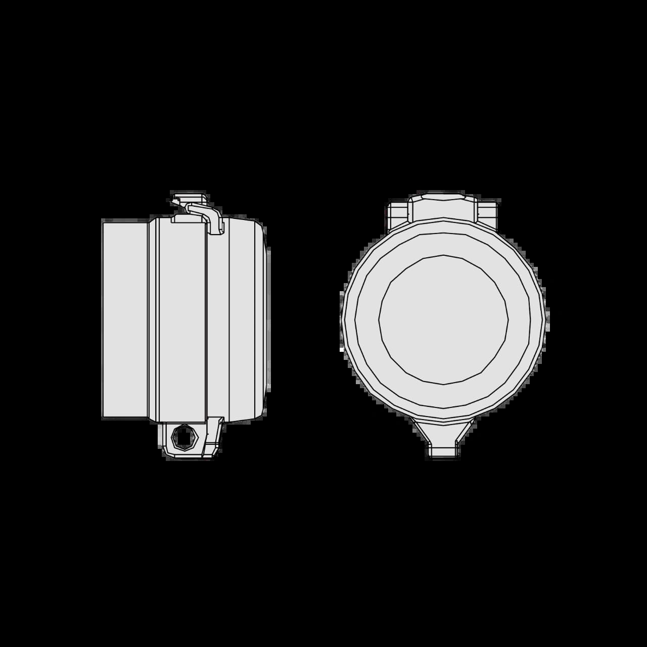 TS290H_Защитный колпачок для селекторного переключателя