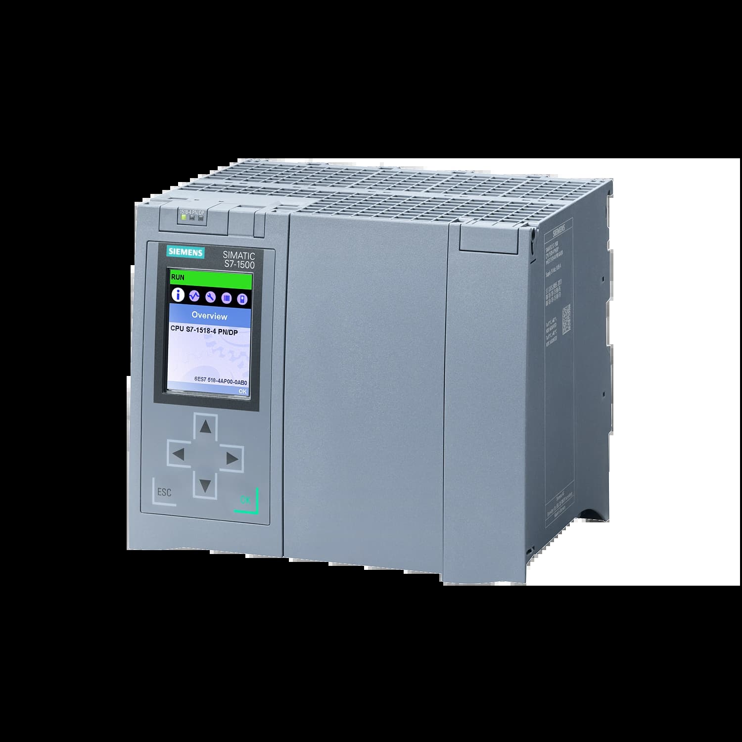 6ES7518-4AP00-0AB0_Simatic S7-1500 Центральный процессор CPU 1518-4 PN/DP_1