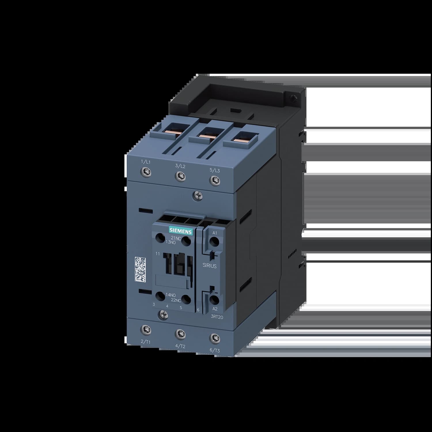 3RT2448-1AP00_Контактор 3P 160A по AC1 до 690В Us=230В AC допконтакты 1НО +1НЗ, габарит S3_1