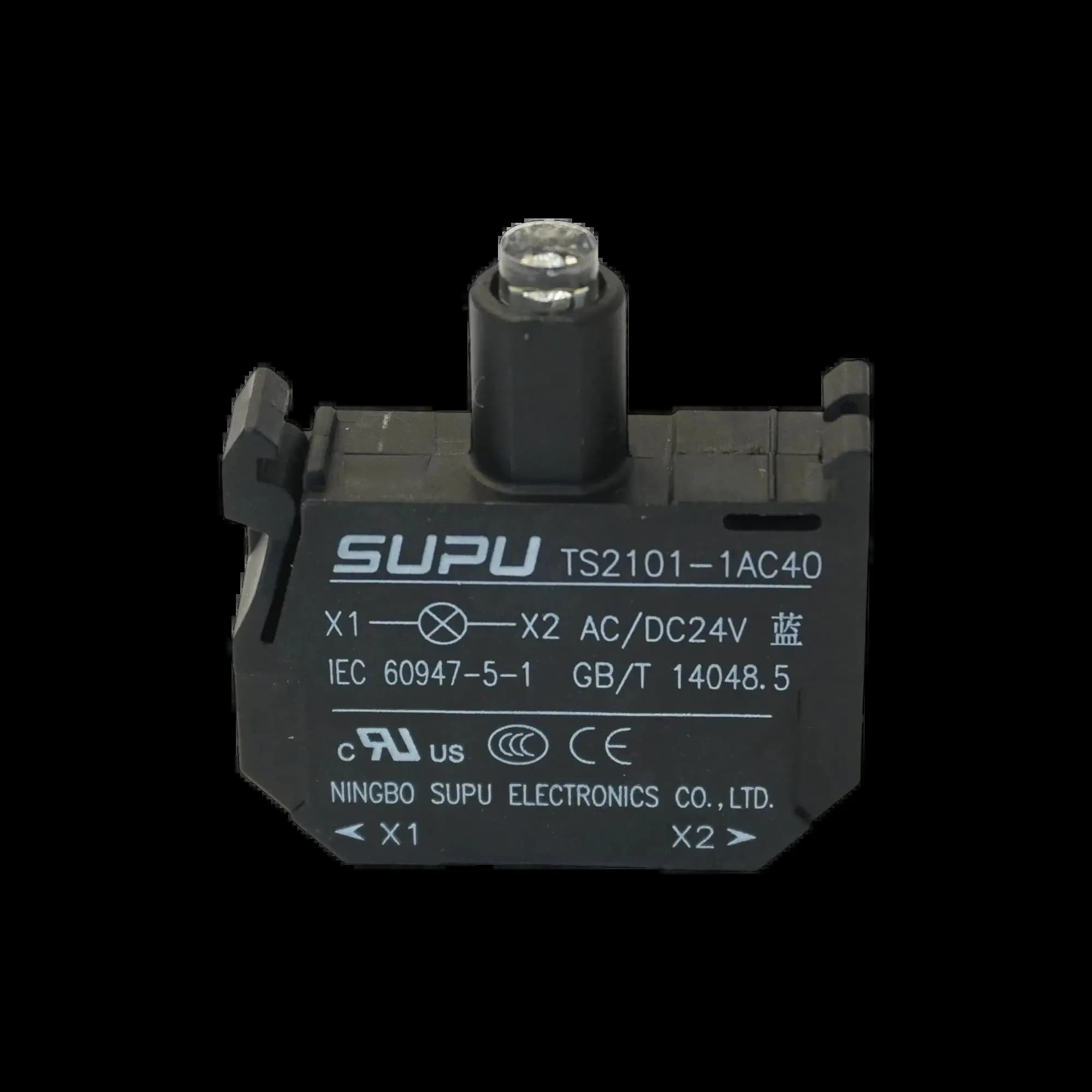 TS2101-1AC40_Блок индикации, синий, 24В AC/DC_2