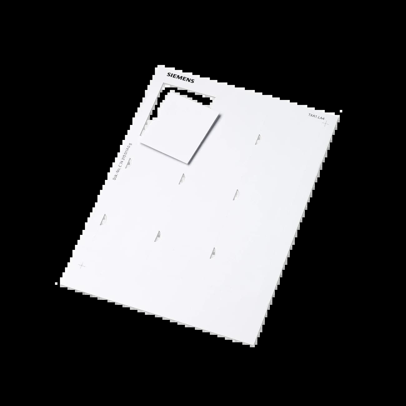 TXA1.LA4_Бумага дляпечати этикеток А4 для модулей TX-I/O, 1 уп = 100 шт, 9 этикеток на 1 лист