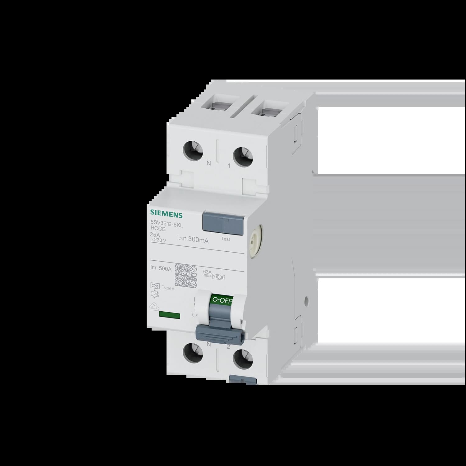 5SV3612-6_УЗО 1P+N, 25A, 300мА, тип «A»