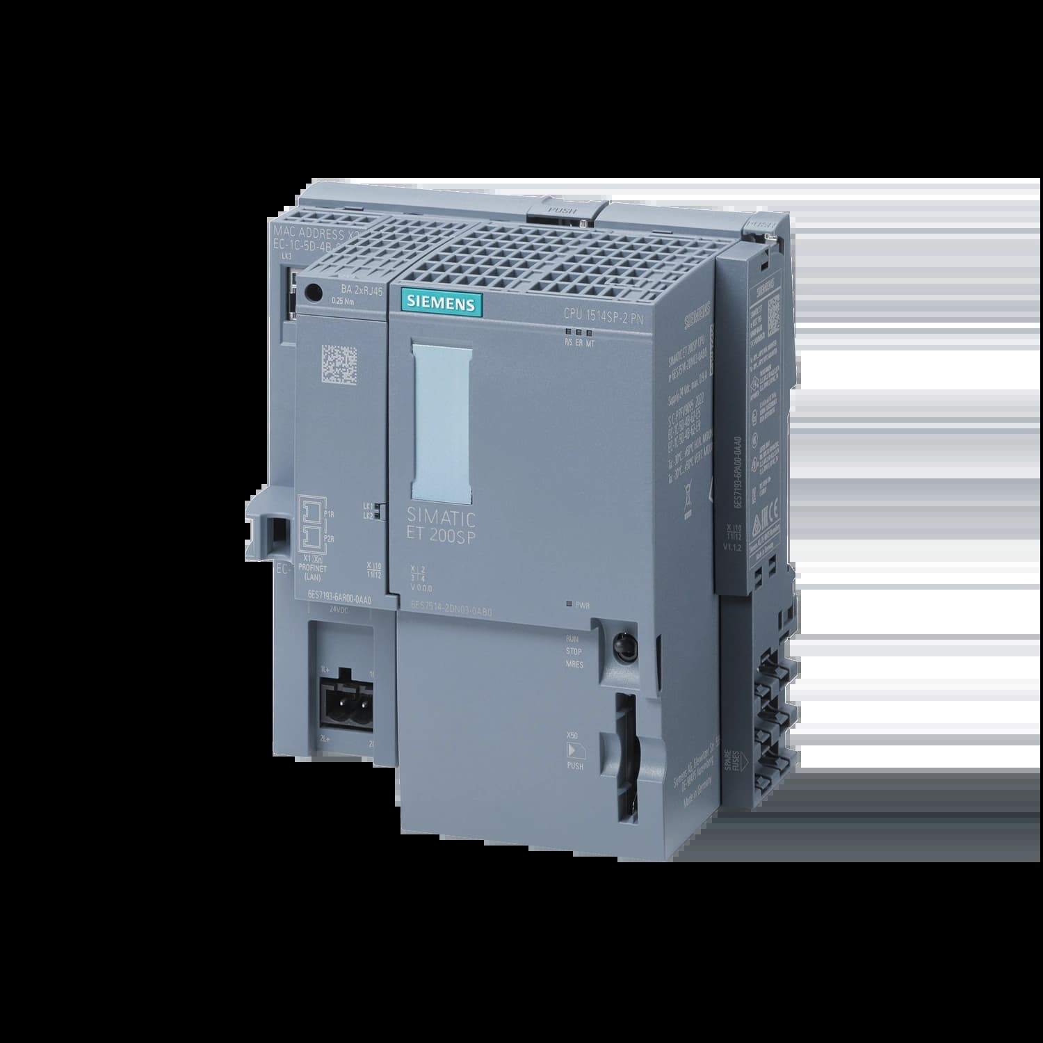 6ES7514-2DN03-0AB0_Simatic ET 200SP Центральный процессор CPU 1514SP-2 PN_1