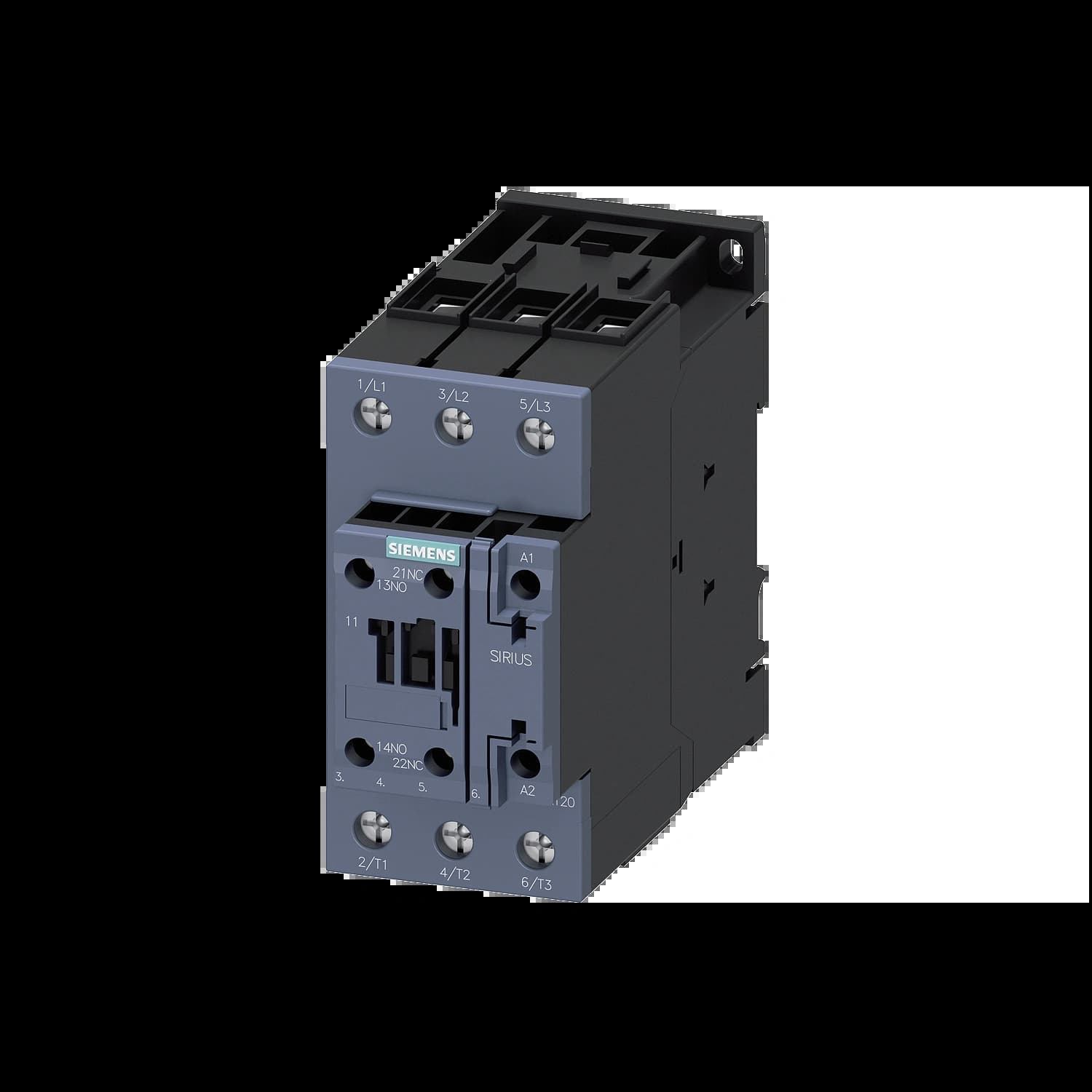 3RT2037-1AP00_Контактор 3P 65A 30кВт AC3 катушка, 230В AC, допконтакты 1НО+1НЗ, габарит S2_1