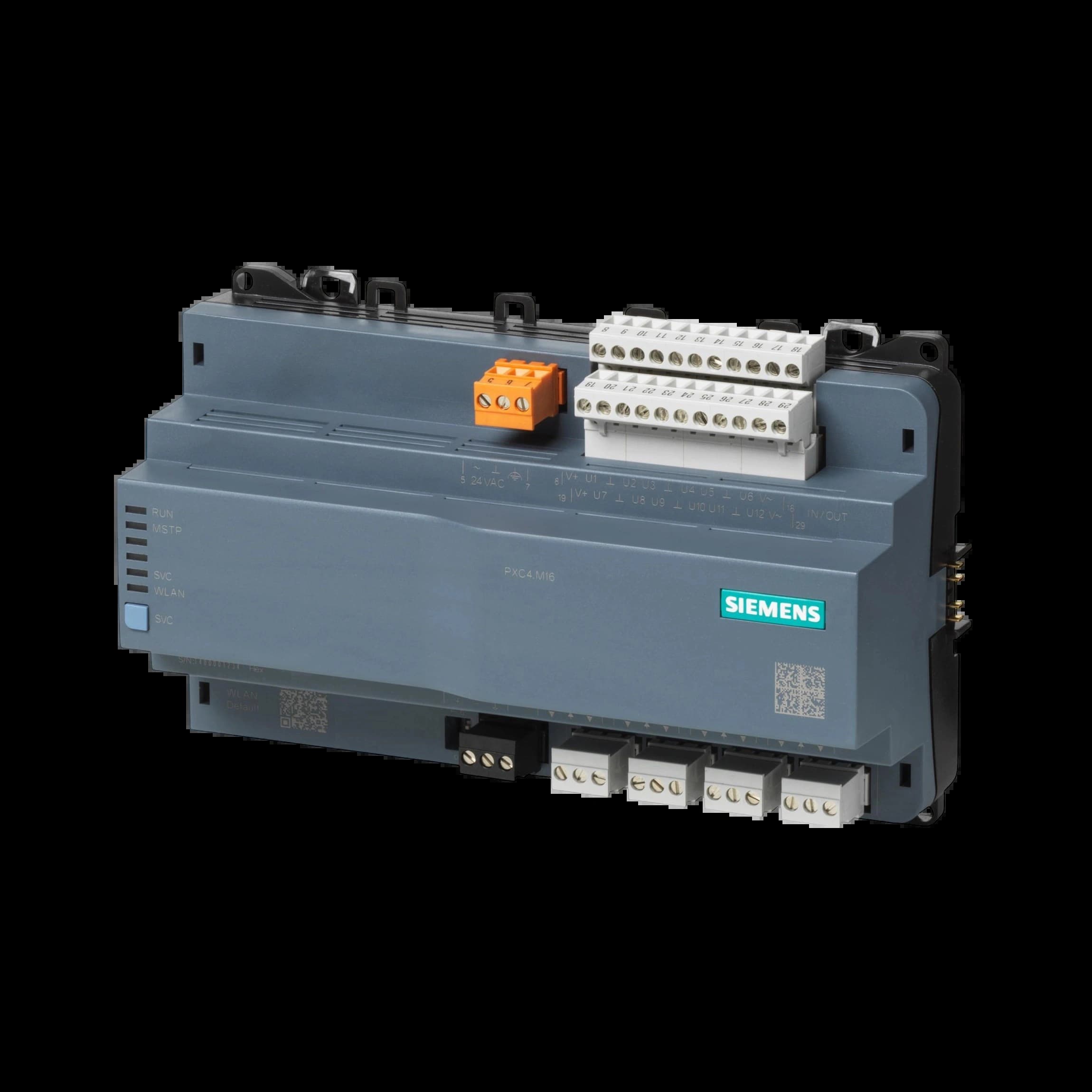 PXC4.M16S-2_Контроллер Desigo на 16 входов-выходов, Modbus, BACnet MS/TP