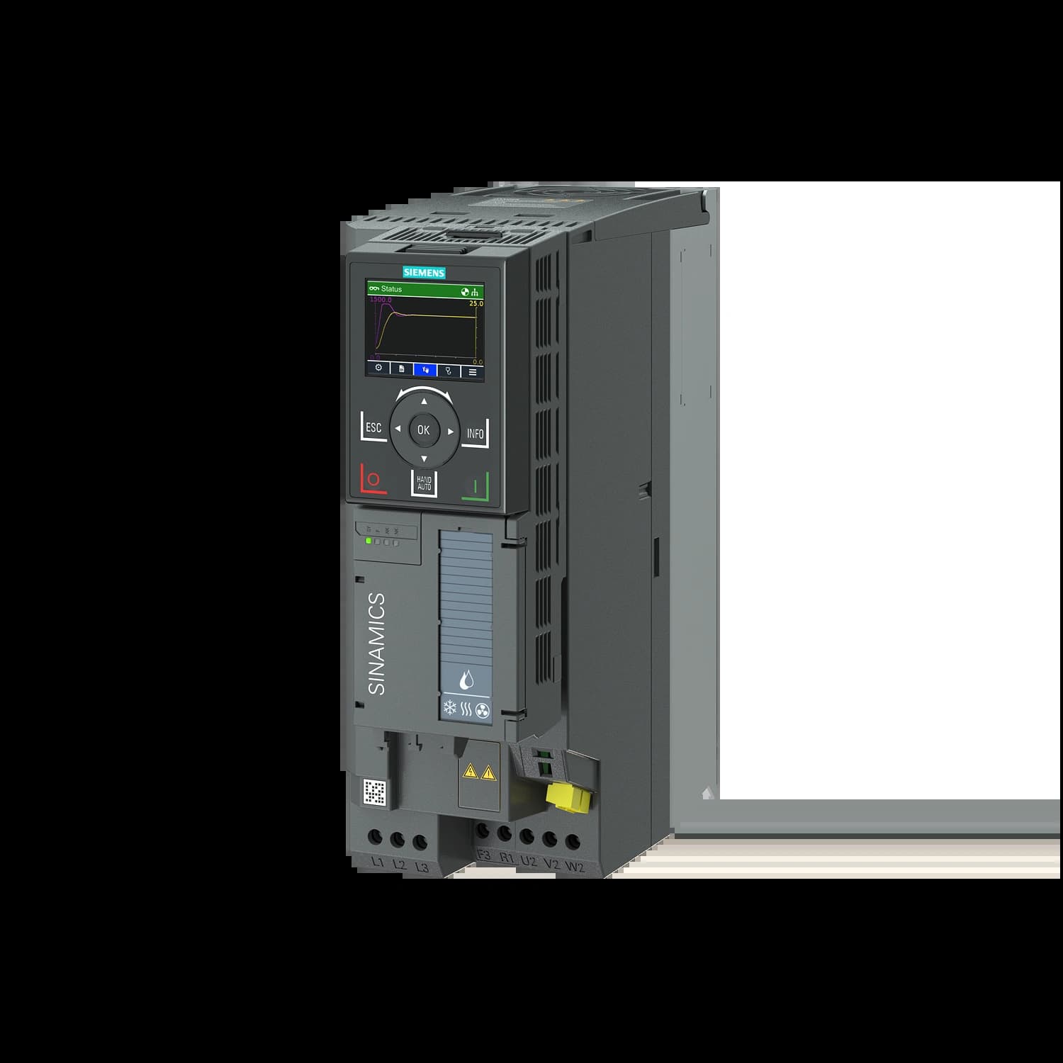 6SL3220-2YE22-0UF0_Преобразователь частоты SINAMICS G120X 5.5 кВт 380В Profinet без ЭМС фильтра