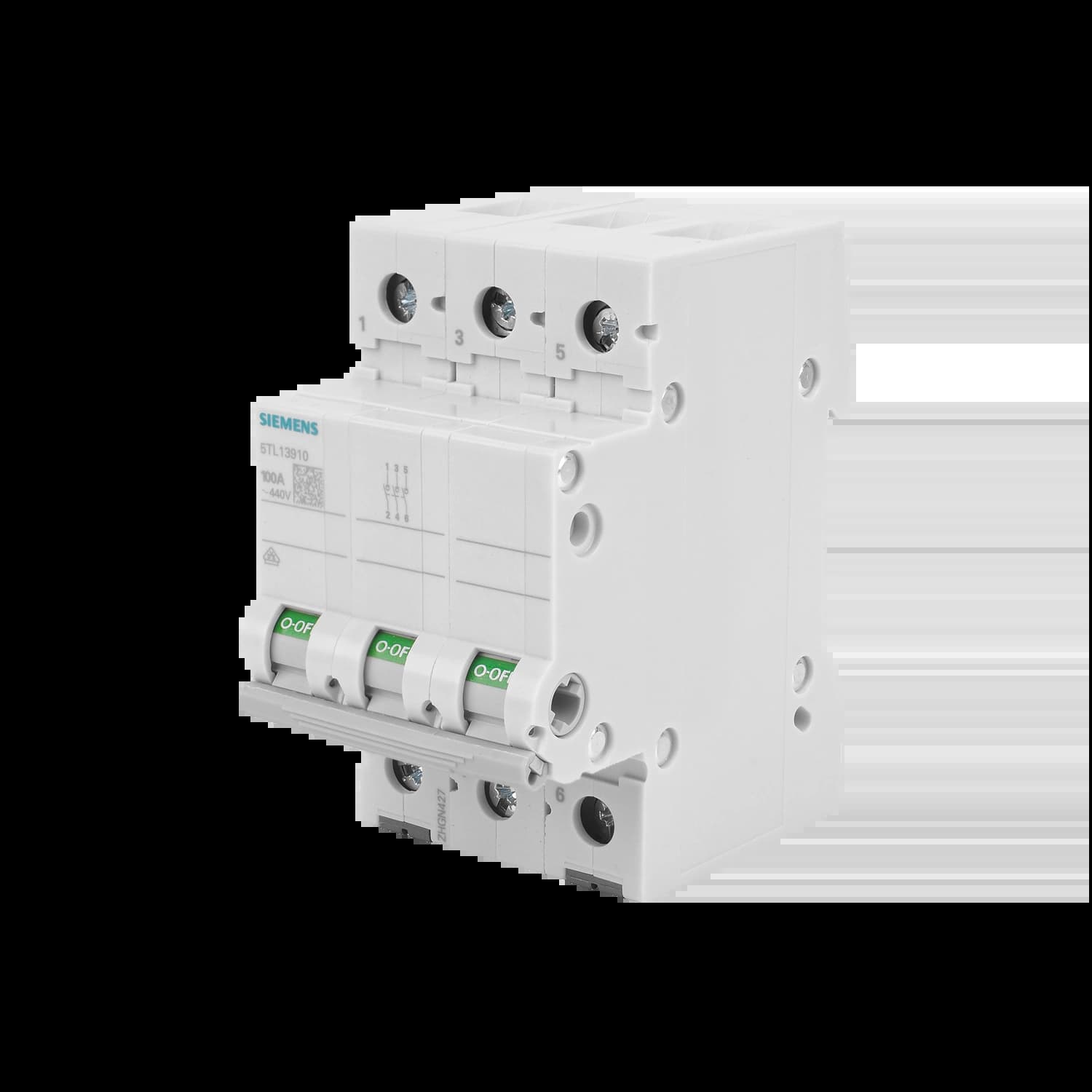 5TL1391-0_Выключатель нагрузки, 3P, 3НО, 100A_2