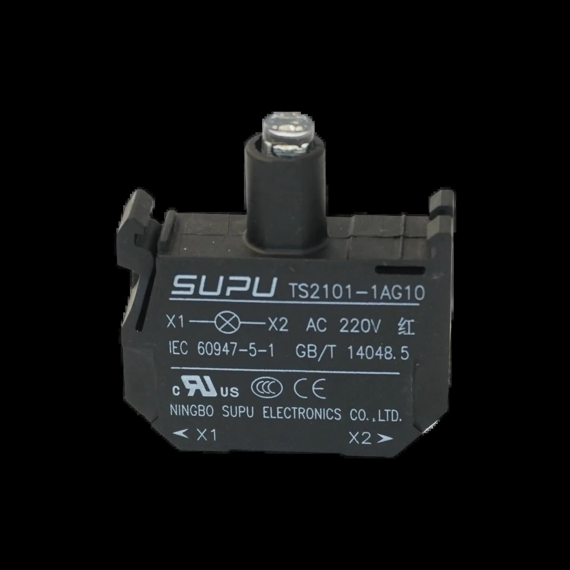 TS2101-1AG10_Блок индикации, красный, 220В AC_3