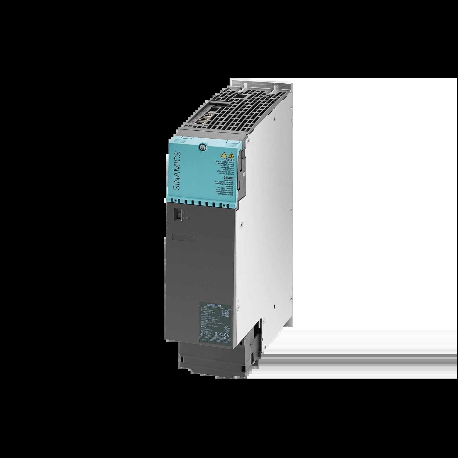 6SL3120-1TE24-5AC0_Однодвигательный модуль ПЧ SINAMICS S120, 600В DC -> 3×400В AC 45А, C-тип_1