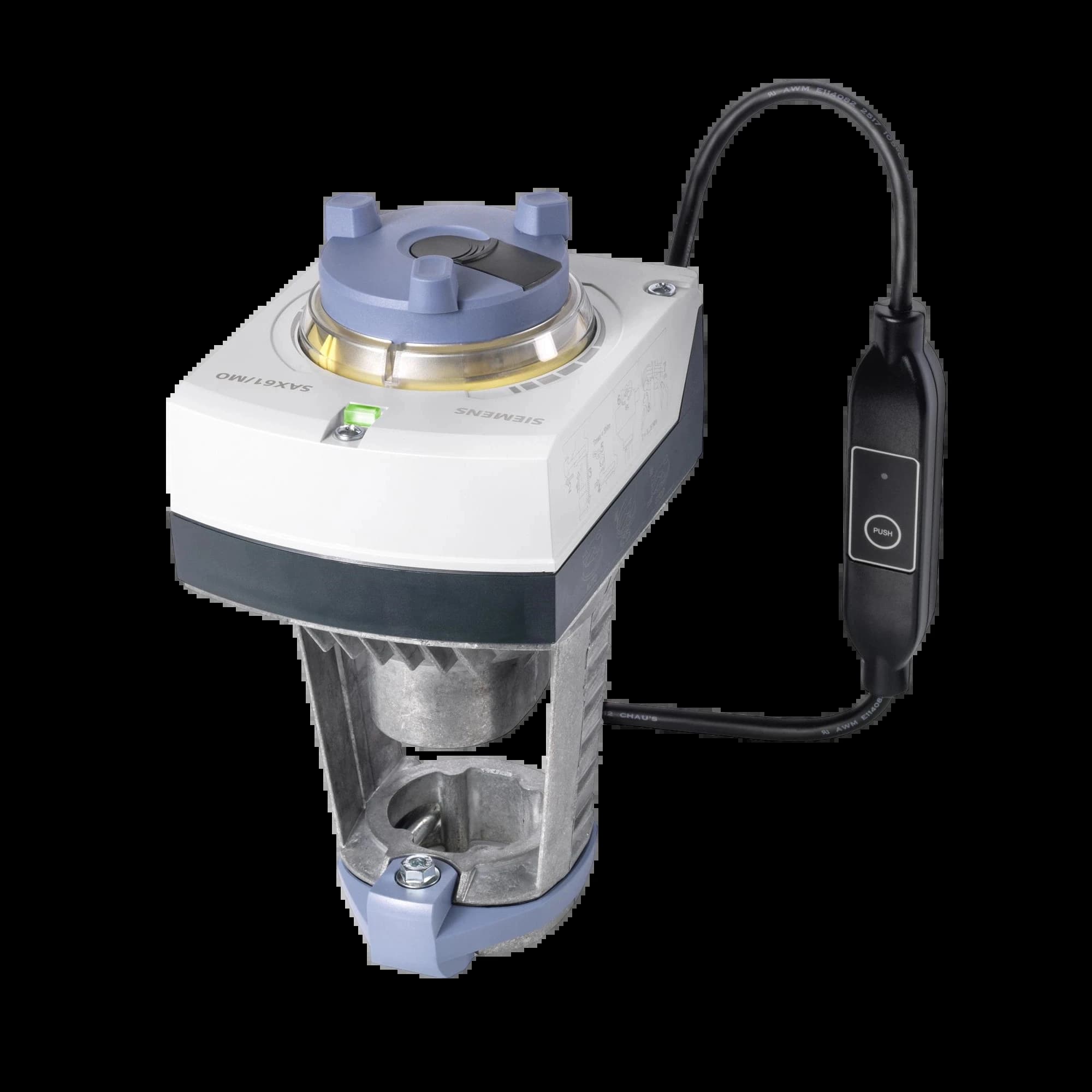 SAV61P00/MO_Электромоторный привод, 1100 Н, для комбинированных клапанов VPF43../53.., интерфейс Modbus RTU_1