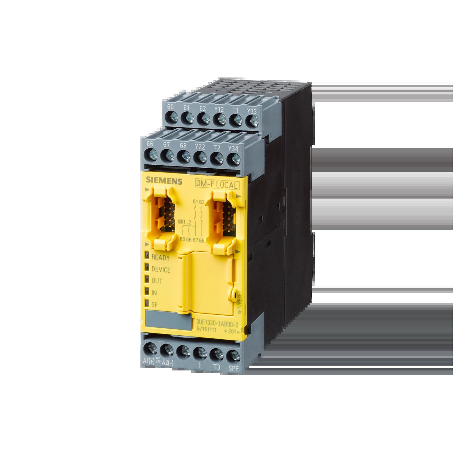 3UF7320-1AB00-0_Модуль безопасности, 2DO/2 цепи включения реле Us= 24В DC