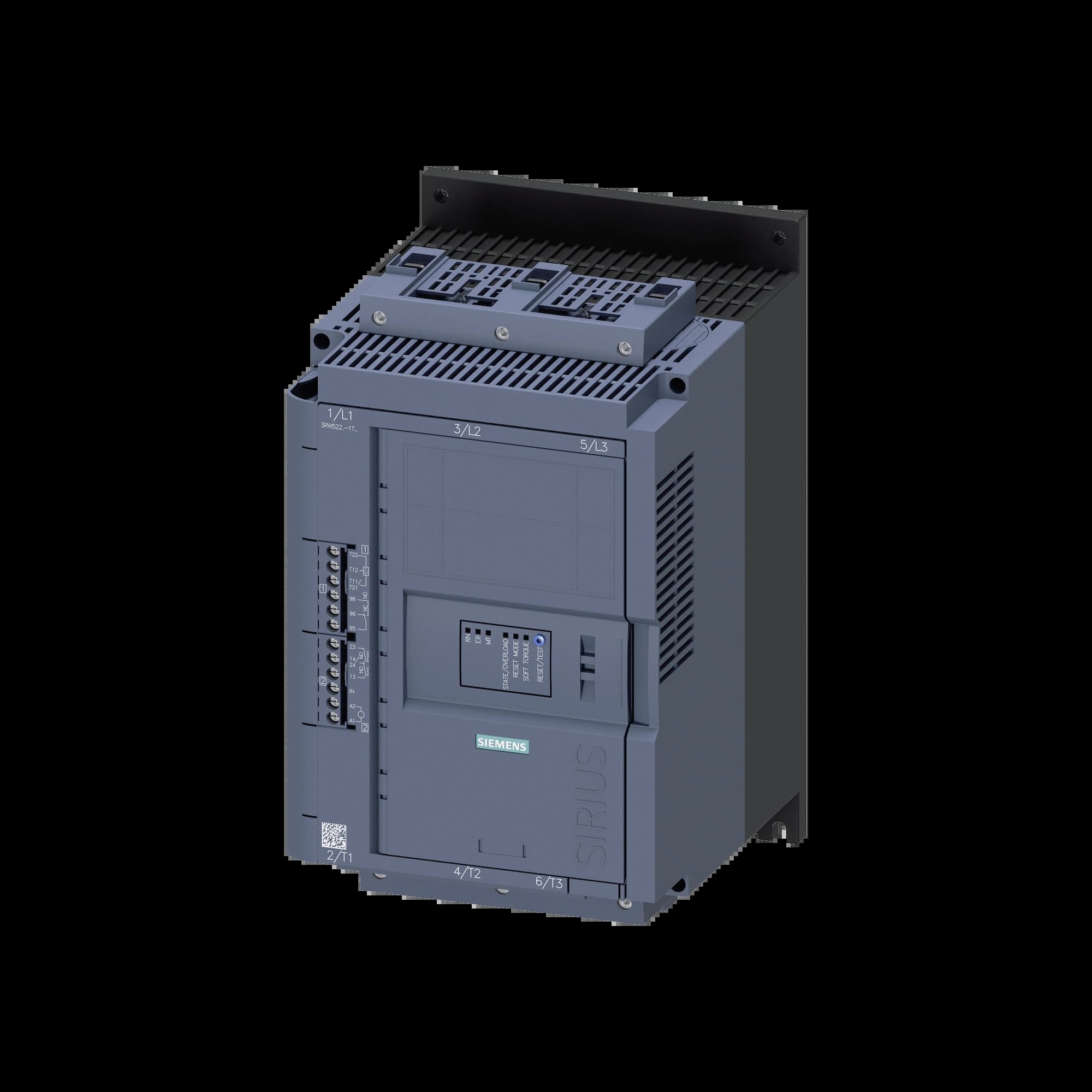 3RW5224-1TC14_Устройство плавного пуска SIRIUS 22кВт 47А 380В расширенный функционал_3