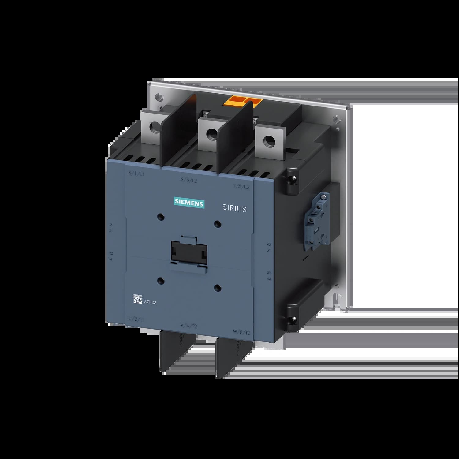 3RT1481-6AP36_Контактор 3P 900A по AC1 до 1000В Us=230В AC/DC допконтакты 2НО +2НЗ_1