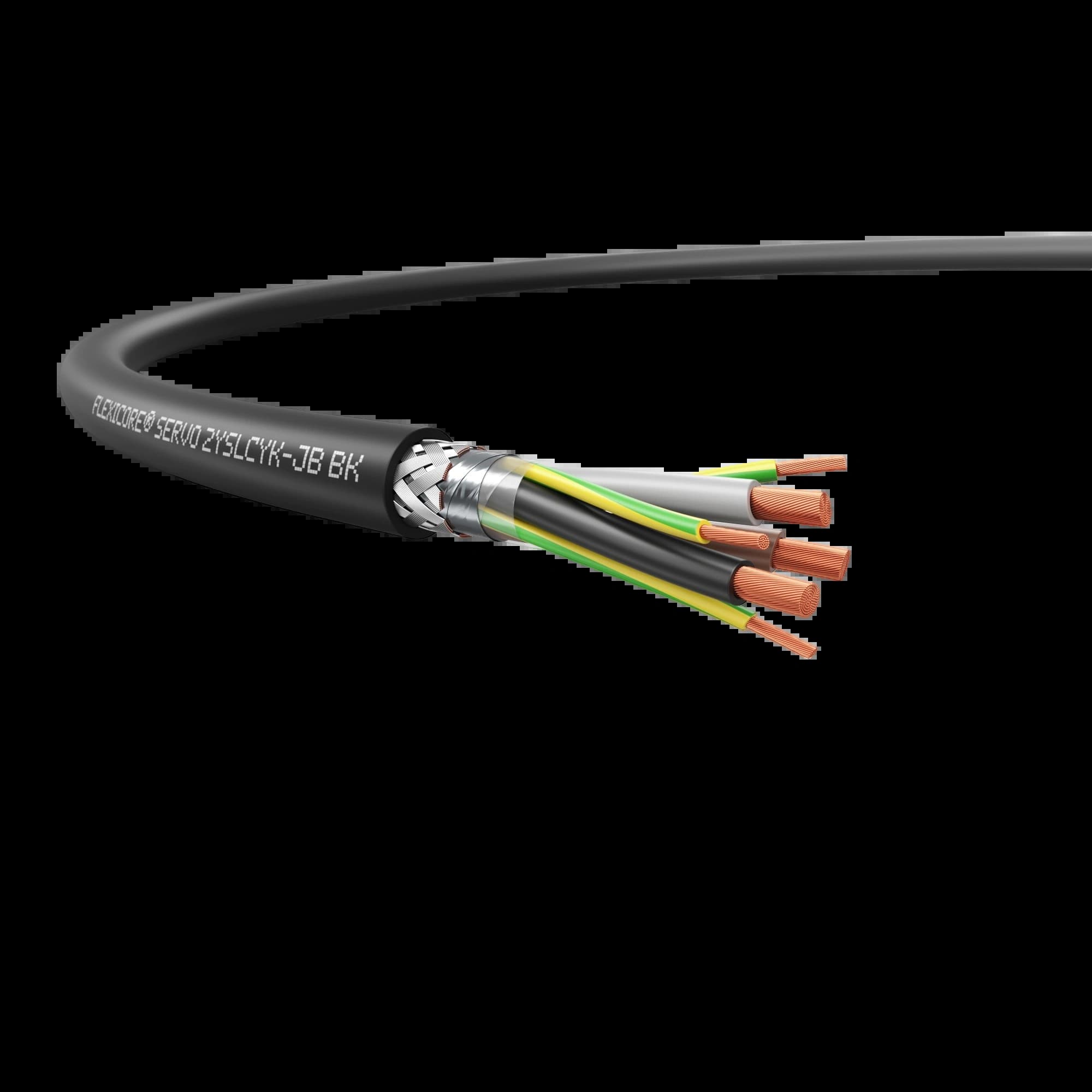 3120001612_ FLEXICORE SERVO 2YSLCYK-JB BK 3X2.5+3G0.5