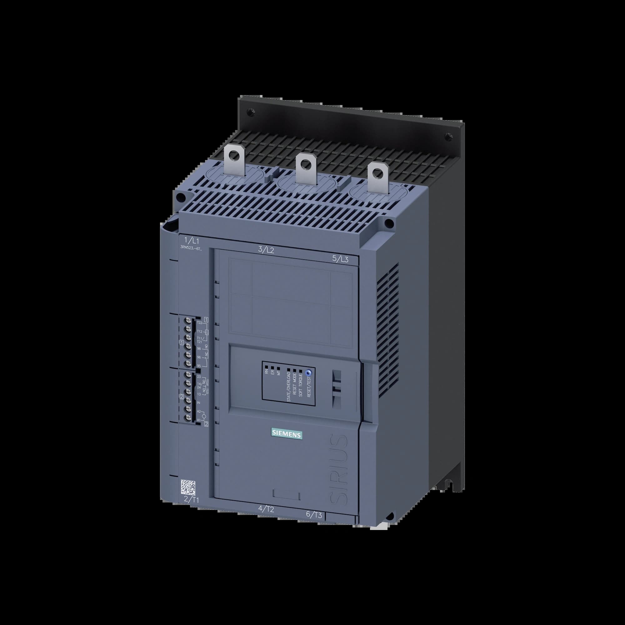 3RW5236-6TC14_Устройство плавного пуска SIRIUS 90кВт 171А 380В расширенный функционал_1