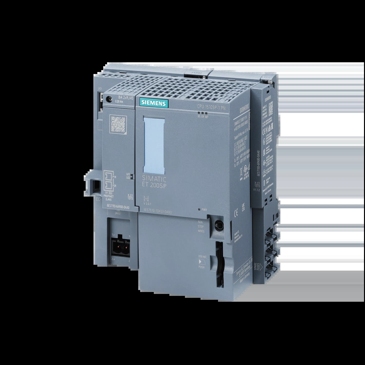 6ES7510-1DK03-0AB0_Simatic ET 200SP Центральный процессор CPU 1510SP-1 PN