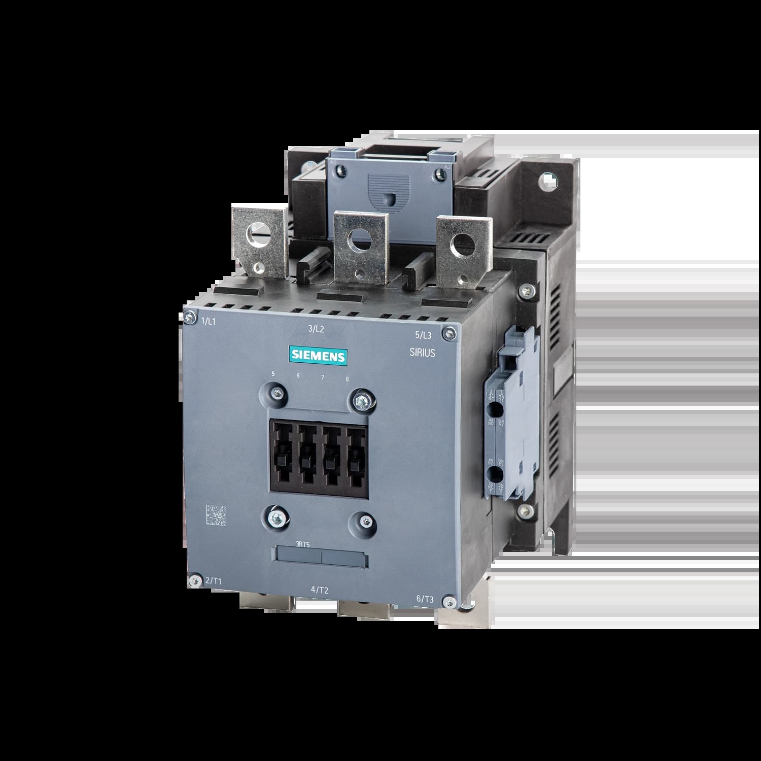 3RT5064-6AV36_Контактор 3P 225А 110кВт AC3 катушка, 380В AC/DC, допконтакты 2НО+2НЗ, габарит S10_1