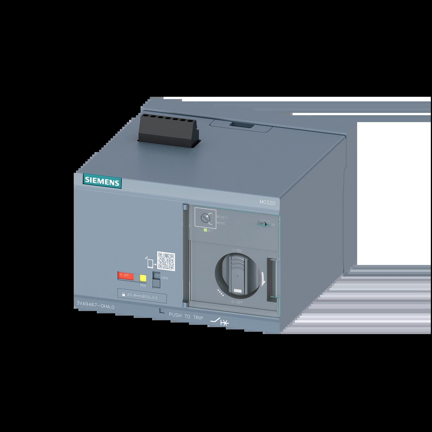 3VA9467-0HA20_Привод моторный для 3VA1/2 110-230 В AC, габарит 400/630