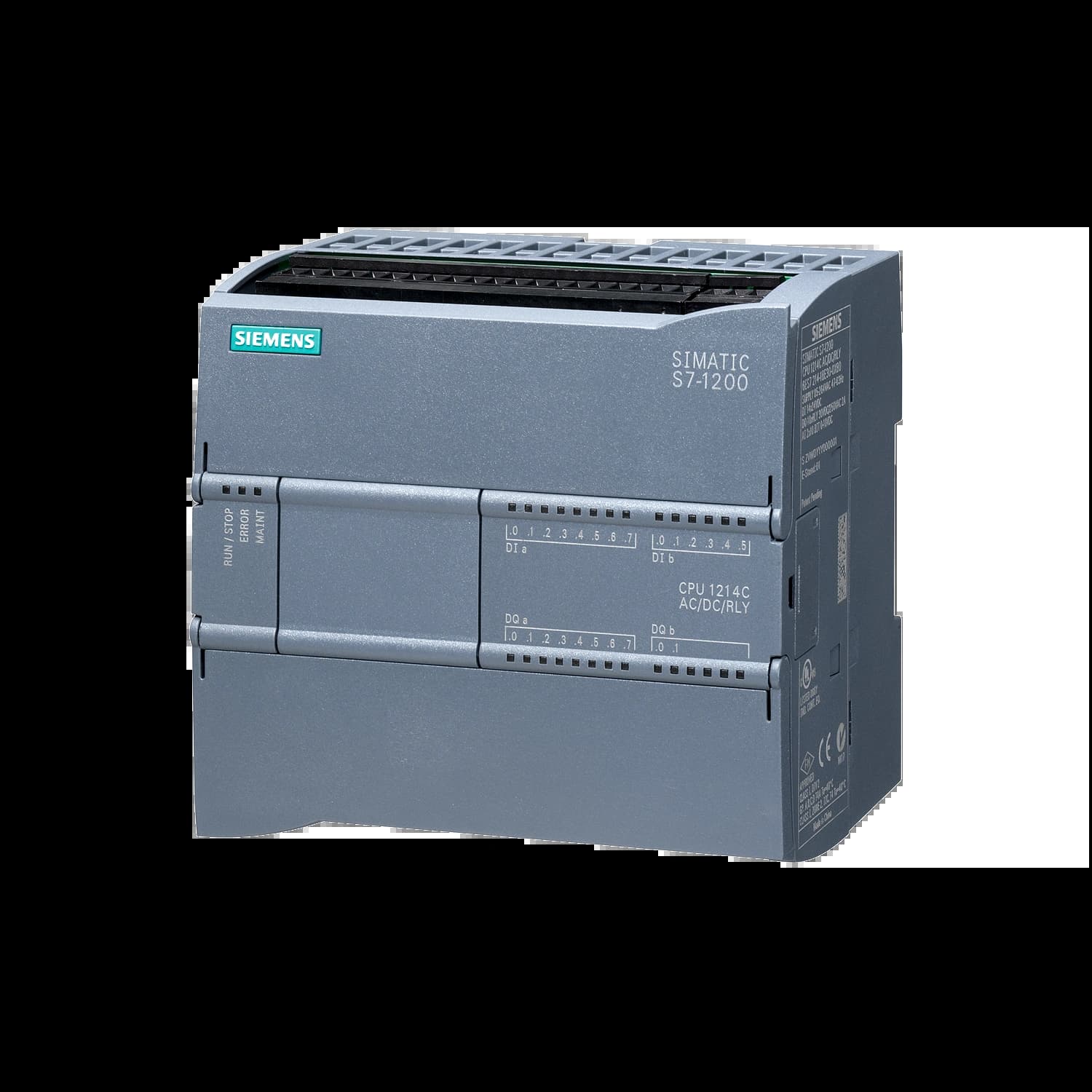 6ES7214-1BG40-0XB0_Simatic S7-1200 Центральный процессор CPU 1214C AC/DC/relay,  14DI/10DQ/2AI_1