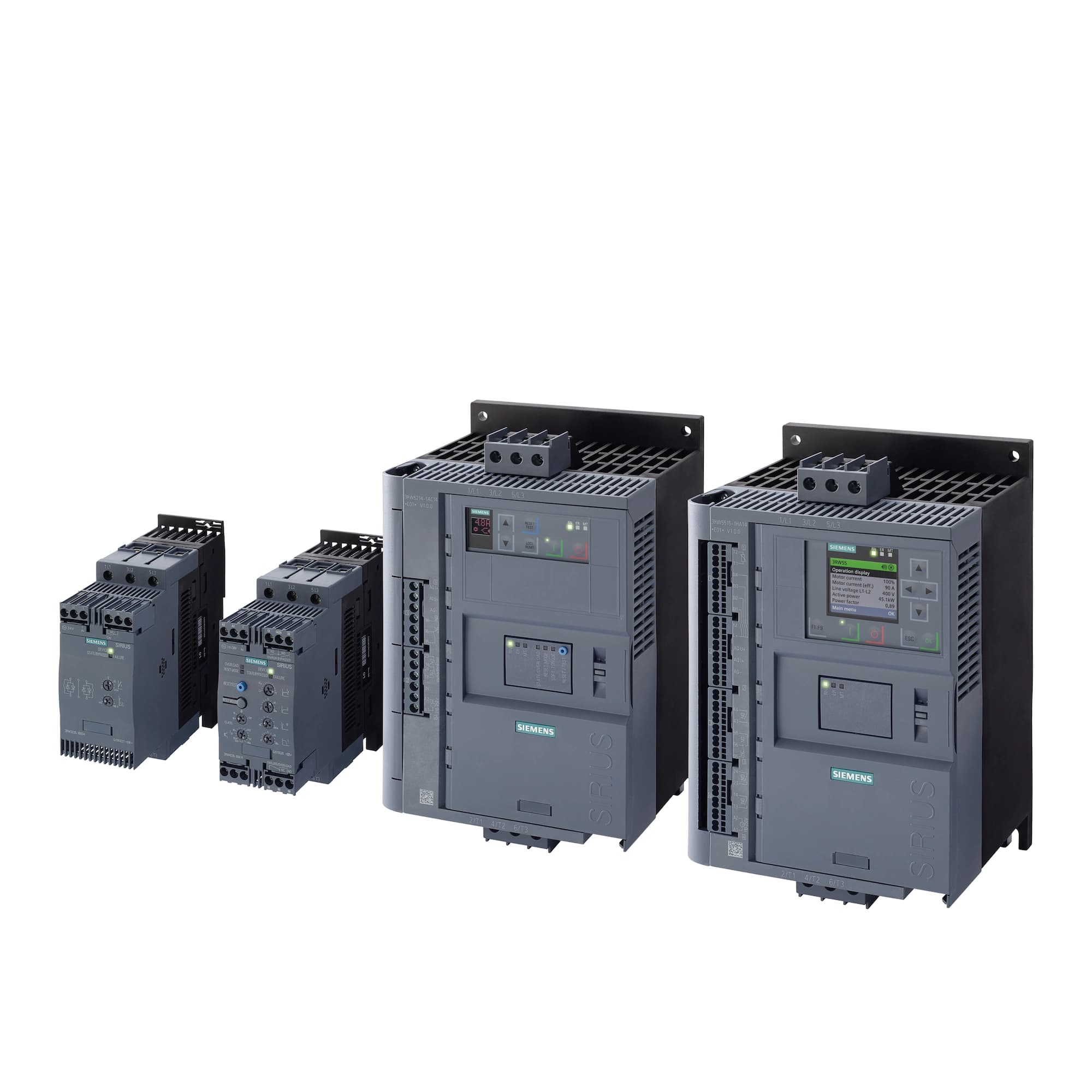 3RW4024-1BB14_Устройство плавного пуска SIRIUS 5.5кВт 12.5А 380В габарит S0 базовый функционал_2