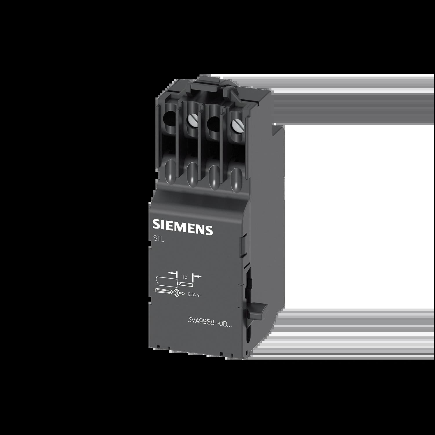 3VA9988-0BL30_Расцепитель независимый габарит до 630, 12-30В DC, монтаж слева 