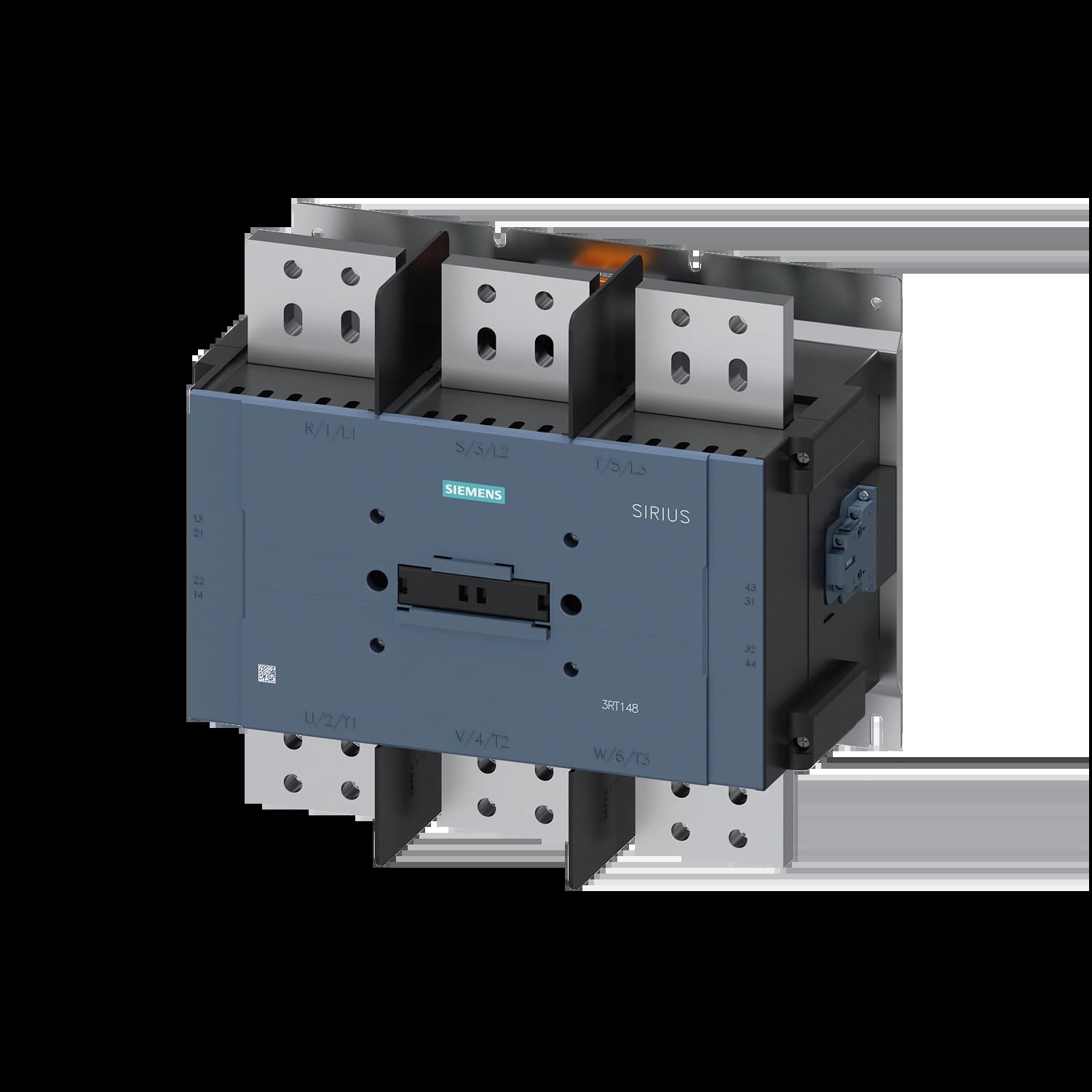 3RT1487-6AP36_Контактор 3P 2650A по AC1 до 1000В Us=230В AC/DC допконтакты 2НО +2НЗ_1