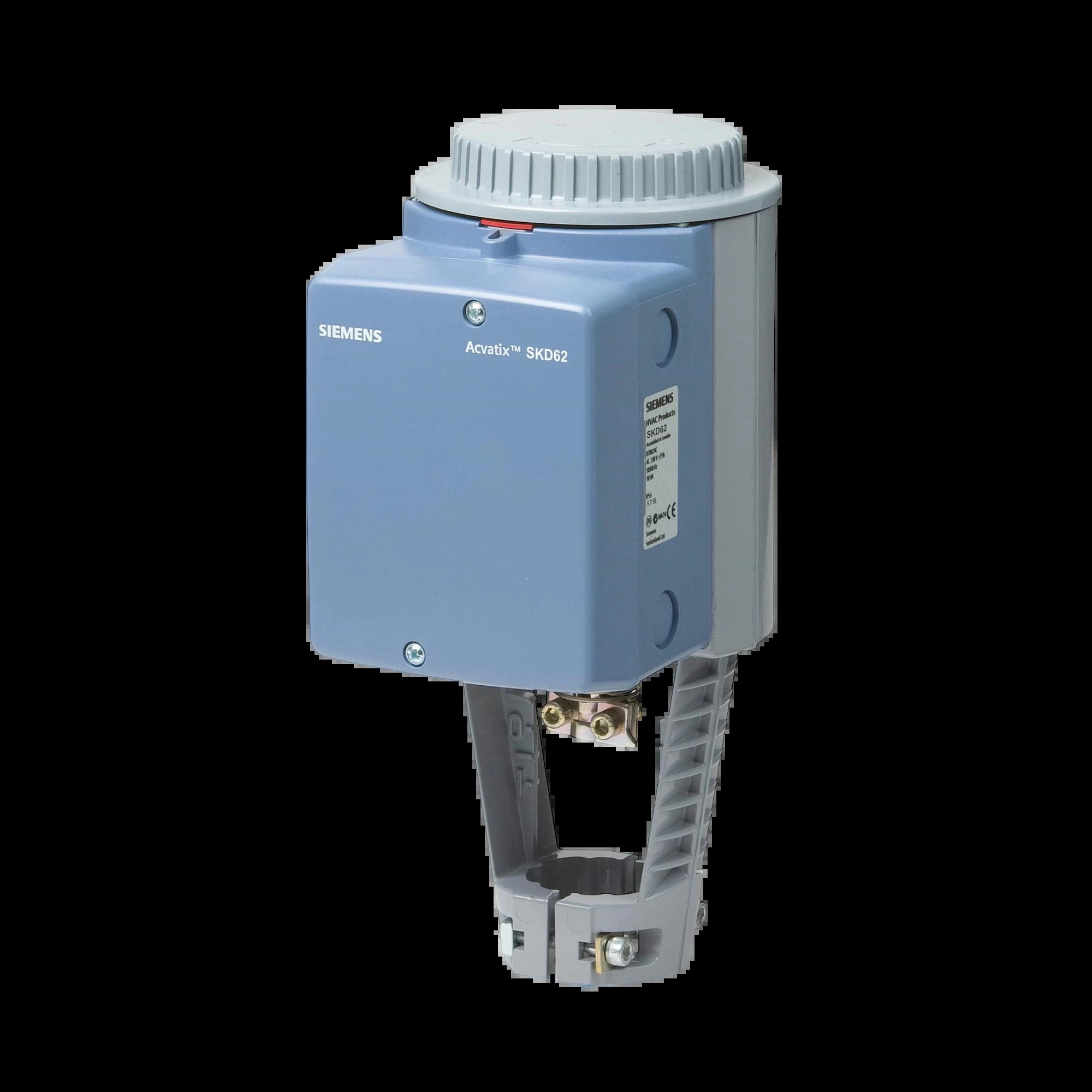 SKD62U_Электрогидравлический привод, 1000 Н, 20 мм, 24В AC, аналоговое управление 0–10 В / 4–20 мА, с пружинным возвратом, UL-сертификация_1