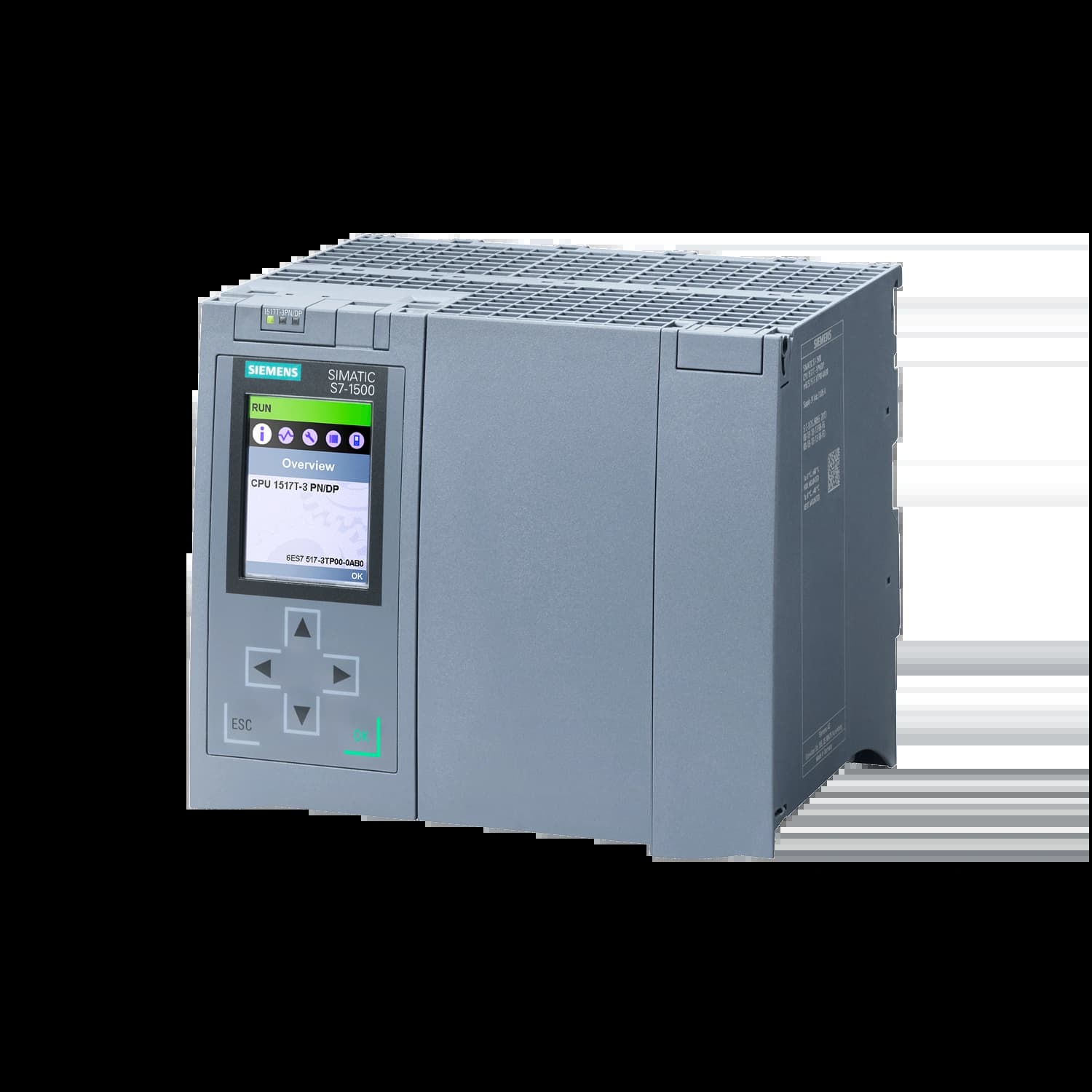 6ES7517-3TP00-0AB0_Simatic S7-1500 Центральный процессор CPU 1517T-3 PN/DP_1