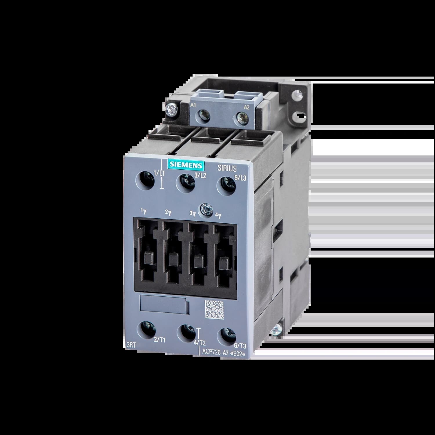 3RT5036-1BB40_Контактор 3P 50А 22кВт AC3 катушка, 24В DC, без допконтактов, габарит S2_1