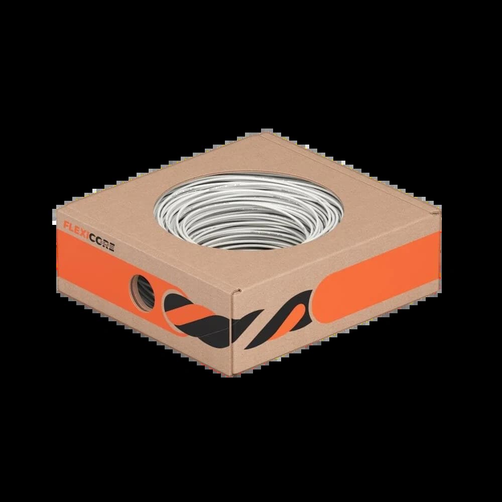 3120000374_Провод монтажный 0.75 мм² Белый 100 м_1