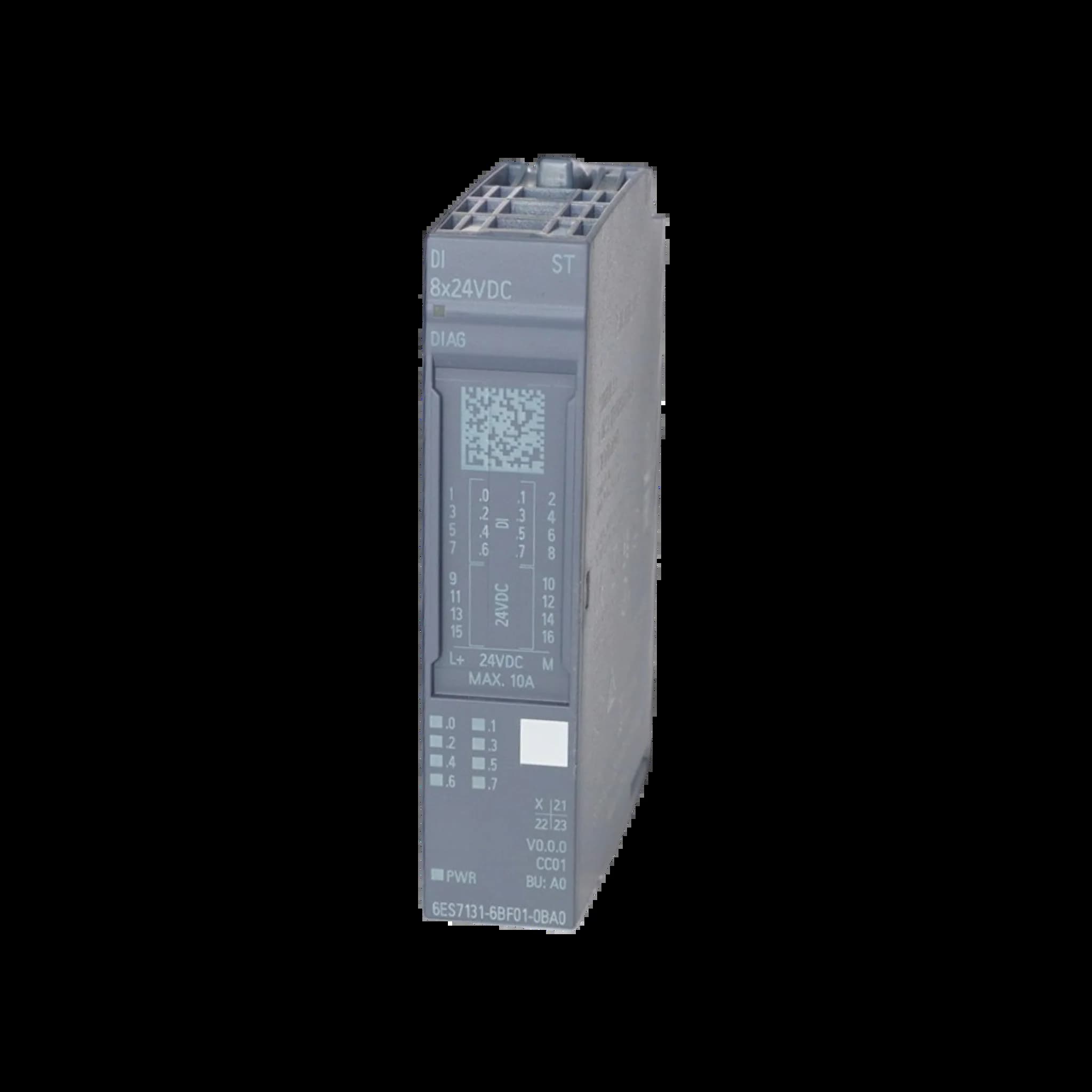 6ES7131-6BF01-0BA0_Модуль ввода ET 200SP DI8x24VDC ST 6ES7131-6BF01-0BA0_Модуль ввода ET 200SP DI8x24VDC ST